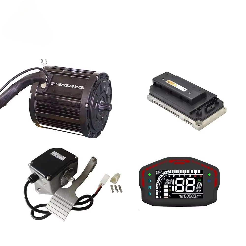 SIA ECOSYS/QS 3000W Mid Drive  - огляд і ціна Mid Drive Motor Kit 72V 3000W
