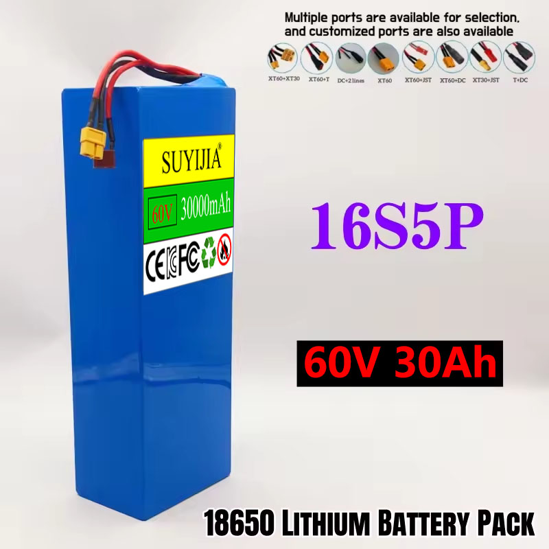Batterie Au Lithium Avec BMS P - огляд і ціна 60V 30Ah Electric Scooter Battery
