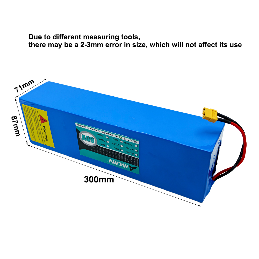 60V battery 15000mAH 18650 Lit - огляд і ціна 60V 30Ah Electric Scooter Battery