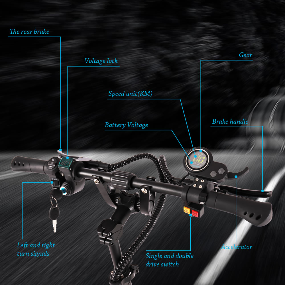 Electric Scooter for Adults, 5 - огляд і ціна 60V 5600W Dual Motor Electric Scooter