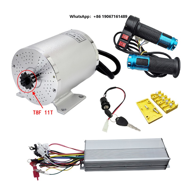 High Speed 72V 3000w Four Whee - огляд і ціна Mid Drive Motor Kit 72V 3000W